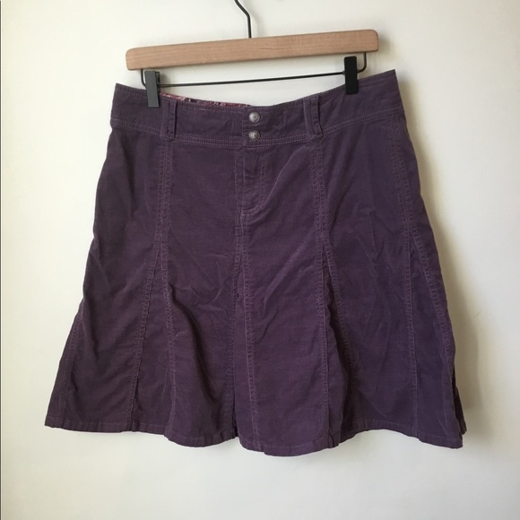 Athleta Dresses & Skirts - Athleta Whenever Purple Corduroy Skirt